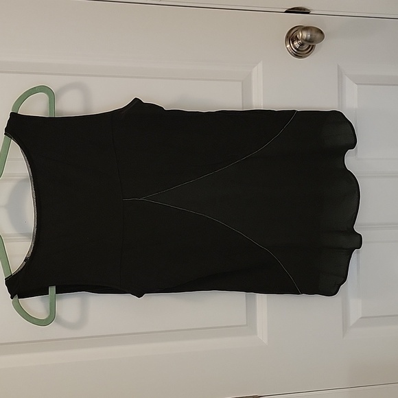 WHBM - NWT! Sleeveless Black Shirt - Size M - Picture 4 of 6
